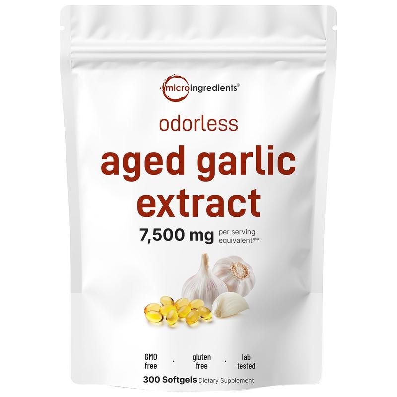 Odorless Garlic Softgels