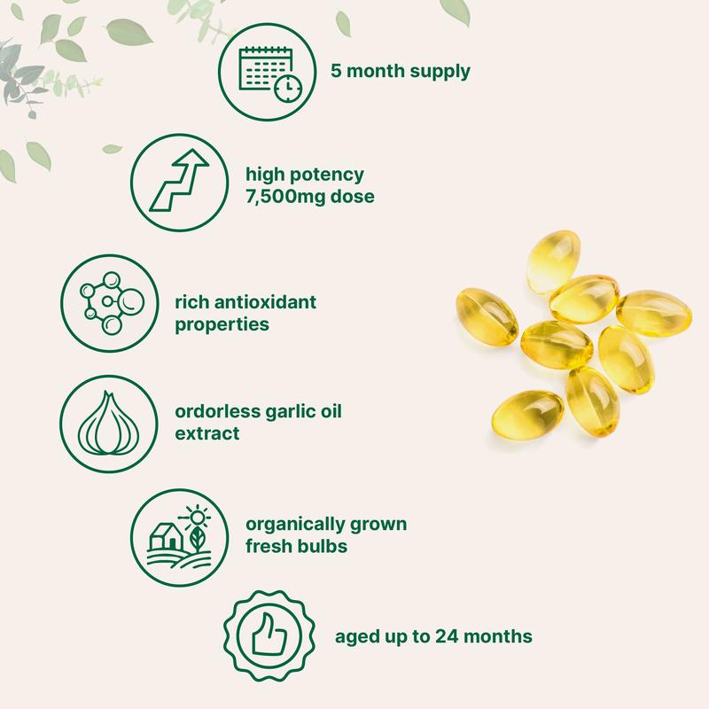 Odorless Garlic Softgels