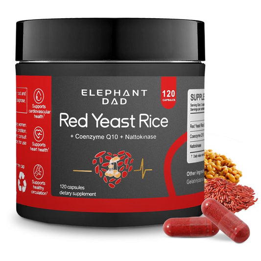Red Yeast Rice 1000mg with CoQ10 & Nattokinase
