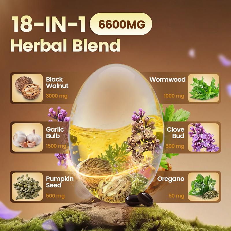 18-in-1 Herbal Intestinal Support Supplement